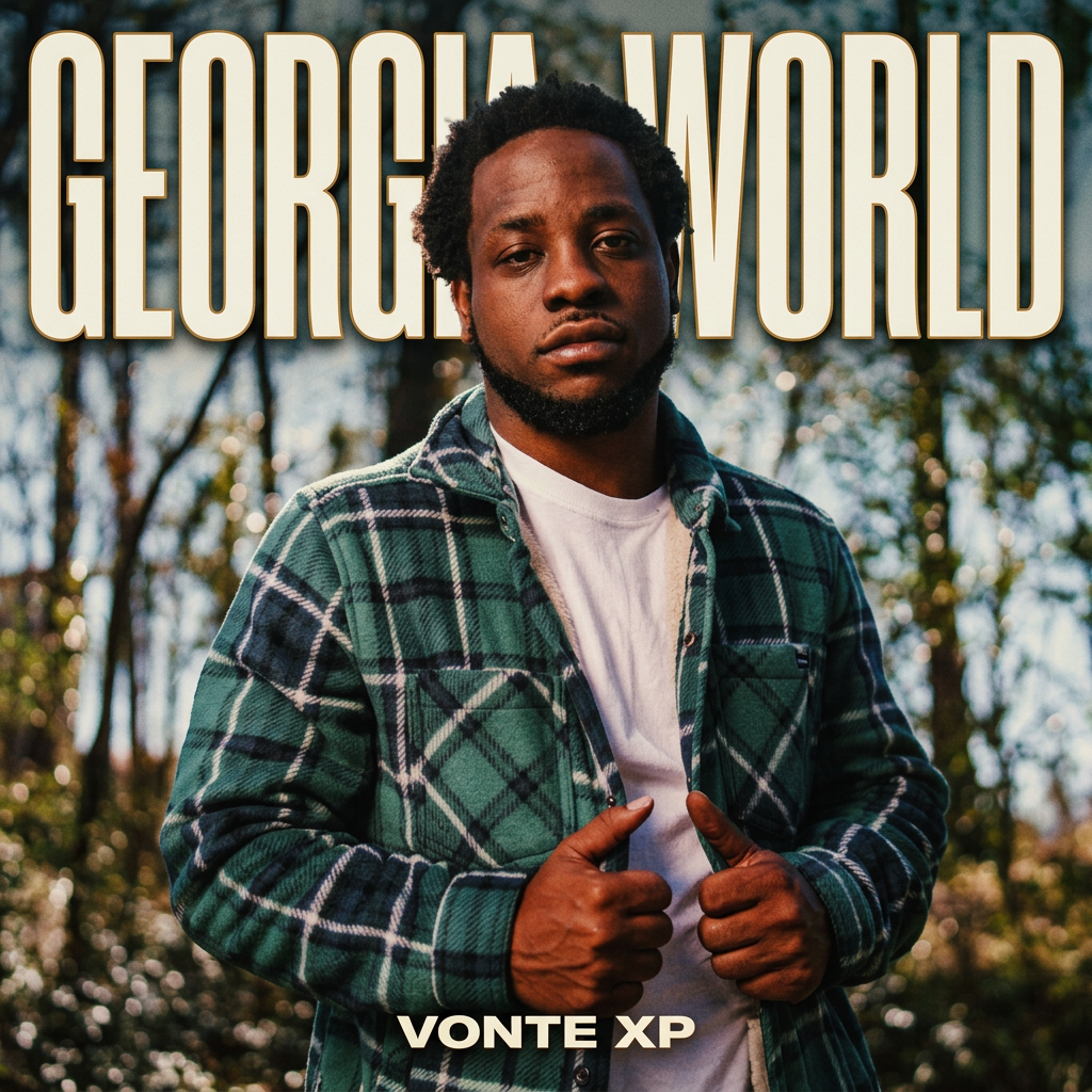Georgia World EP — album cover art by Vonte XP